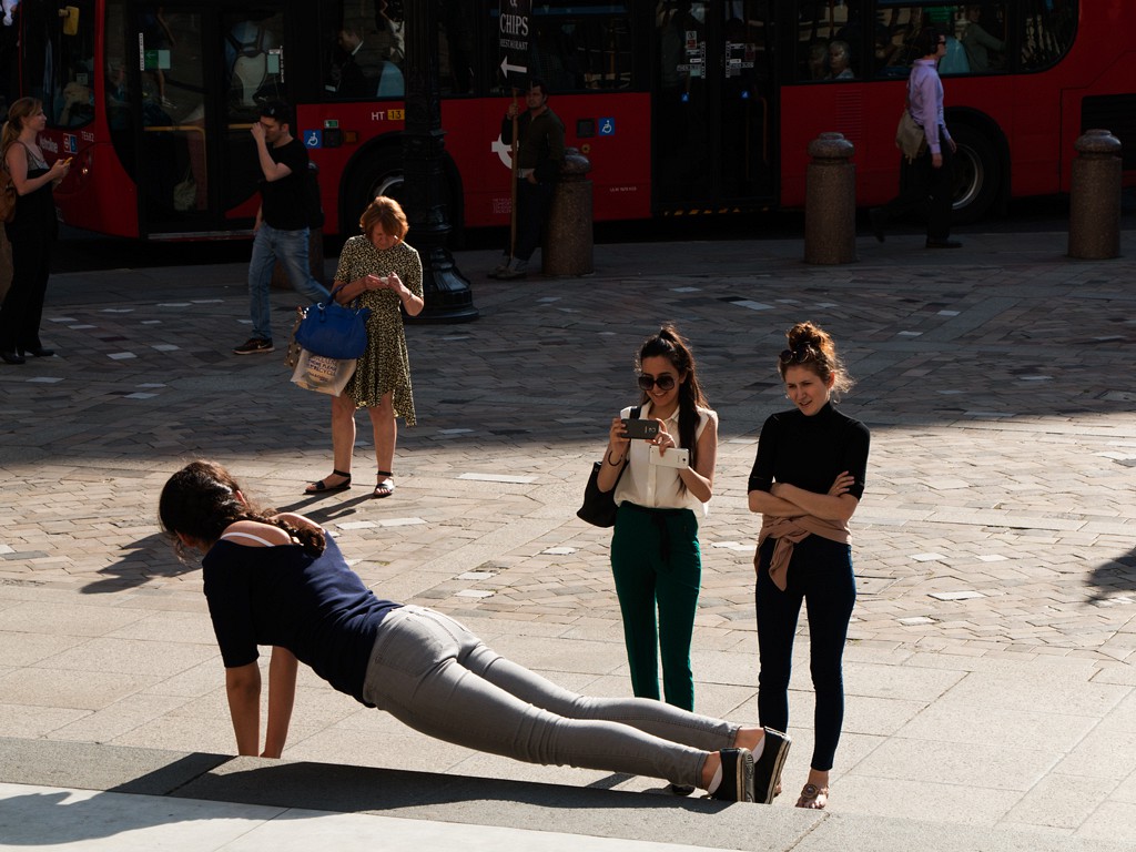 Planking? Tourists eh!